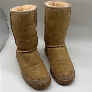 Vantage UGG Australia Ultra Short Boots Womens men 6 women 7 Made in New Zealand